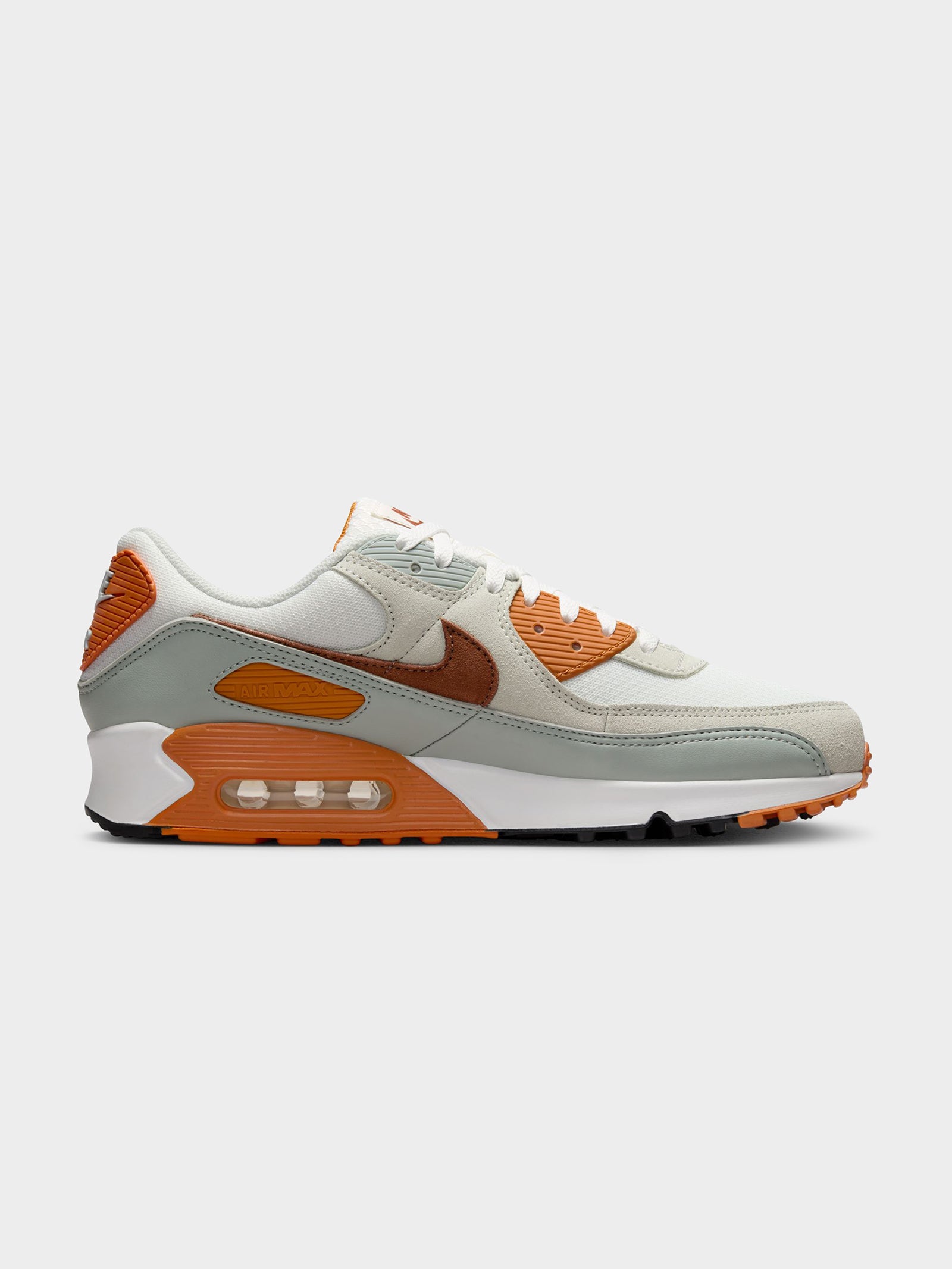 Nike Men's Air Max 90 Summit White/Lt Tan-Monarch