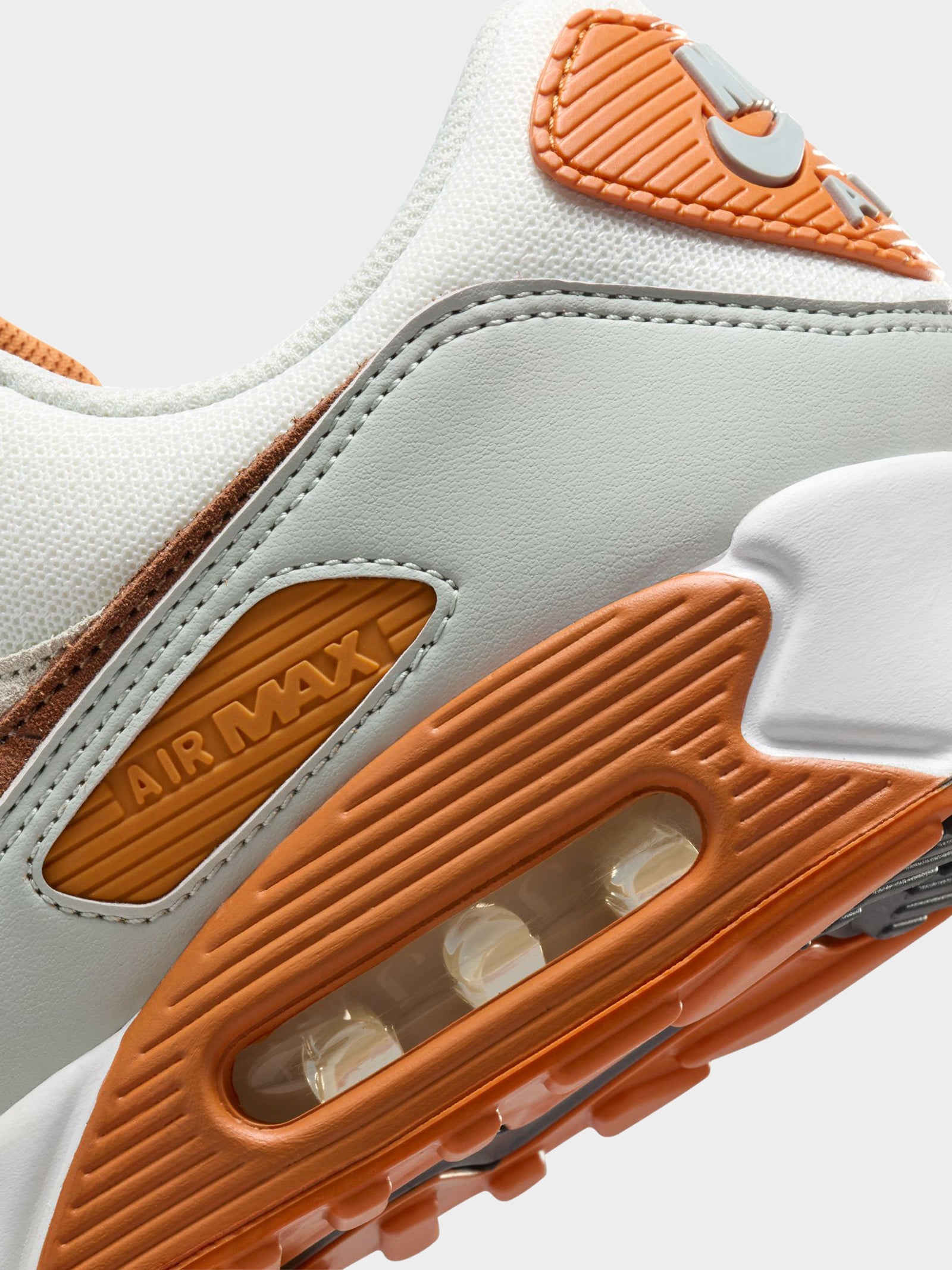 air max tan and white