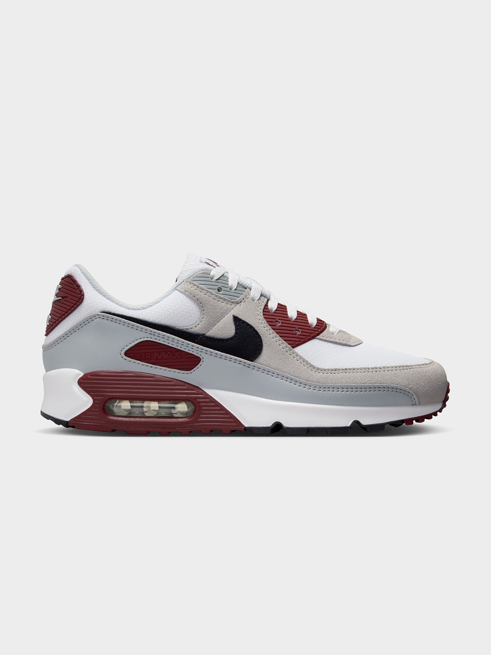 red and white air max 90 mens