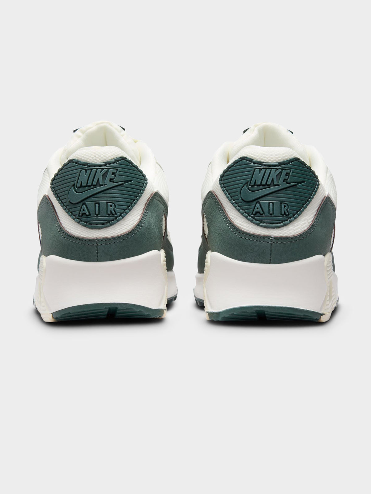 Nike Womens Air Max 90 Sneakers | Sail/White-Green-Coconut Milk