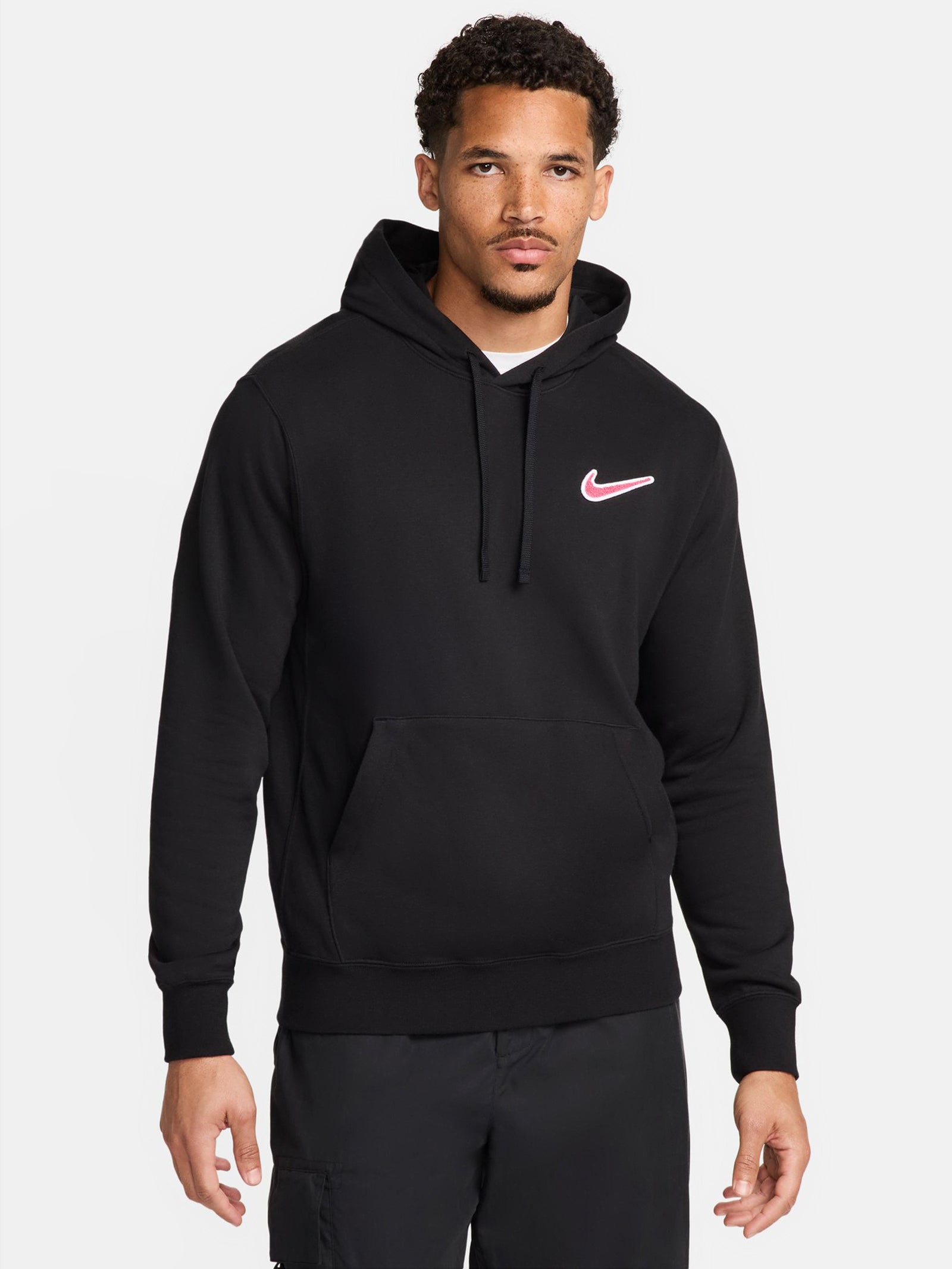 Nike Nike Heart Pullover Hoodie Black/Pinksicle | Glue Store