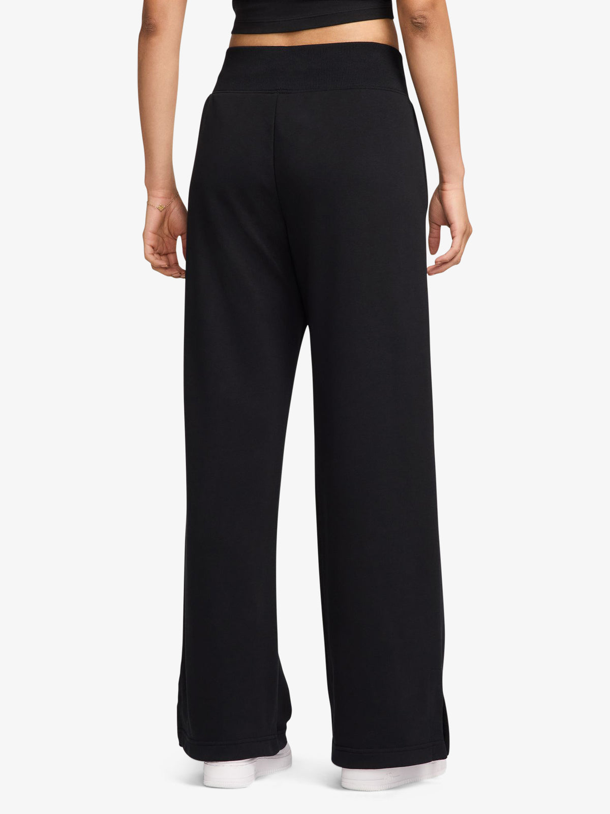 Nike NSW Phoenix Fleece High-Waisted Sweatpants | Black/Sail