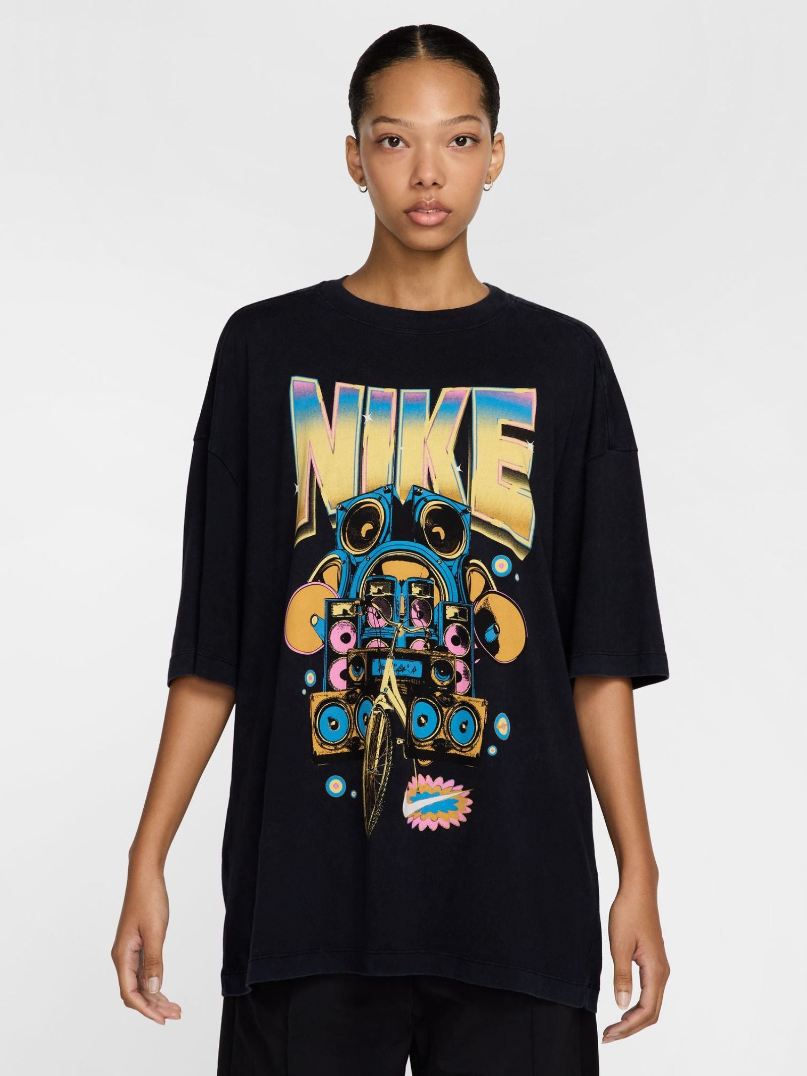 Women's Oversized Short-Sleeve T-Shirt - Main Image