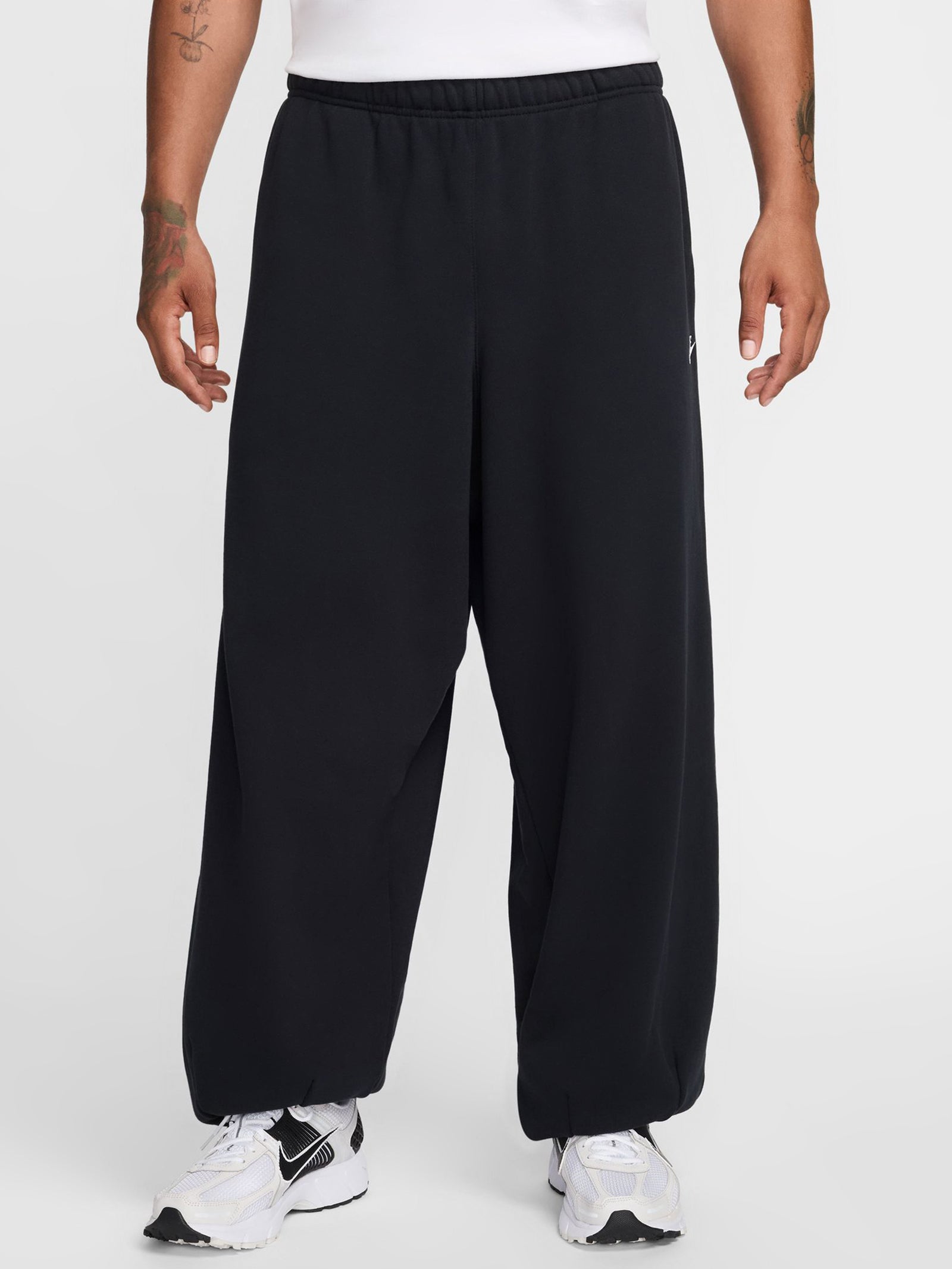 Oversized French Terry Pants - Main Image