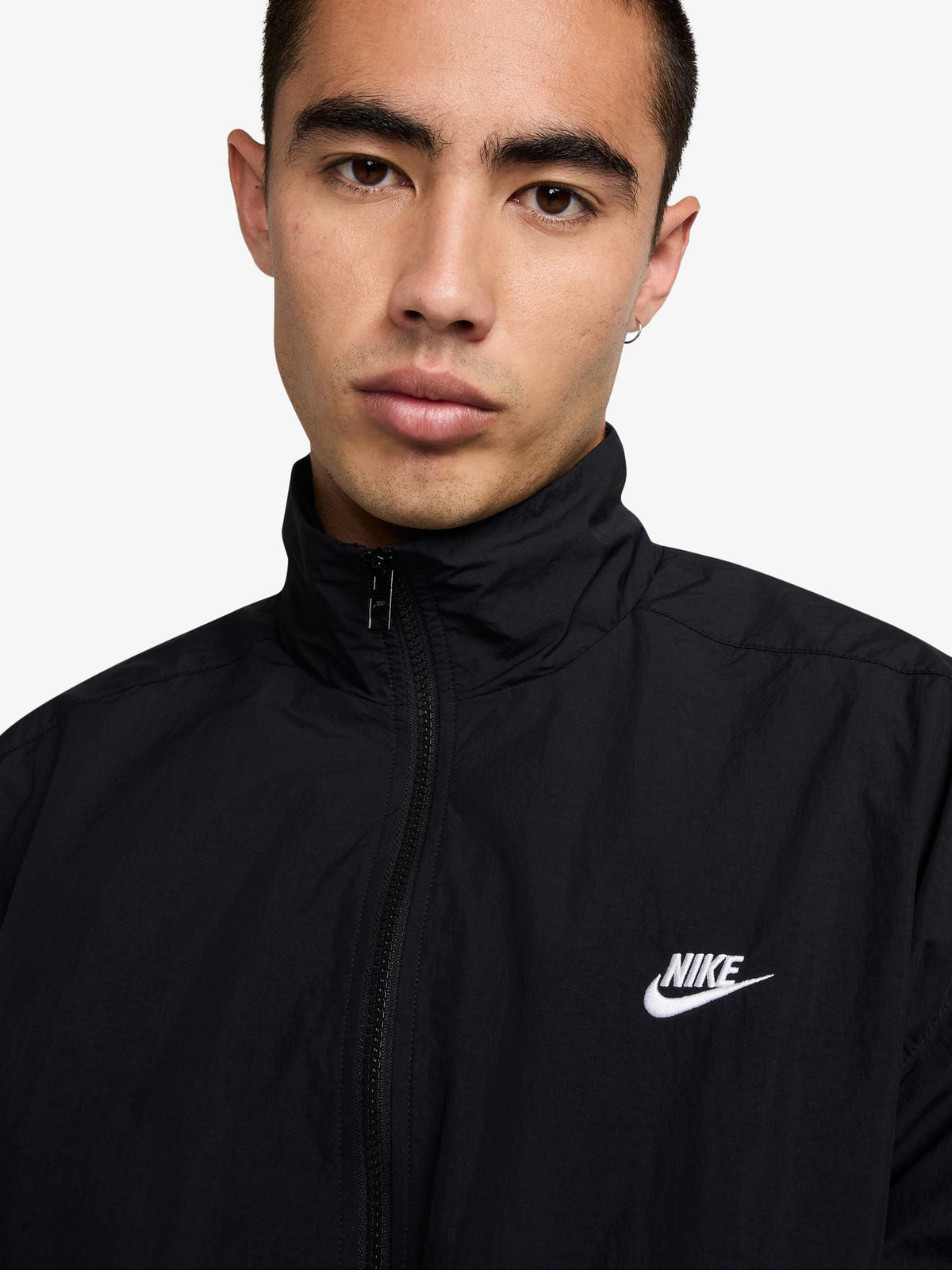 Nike Nike Club Men's Oversized Woven Track Jacket | Black/White