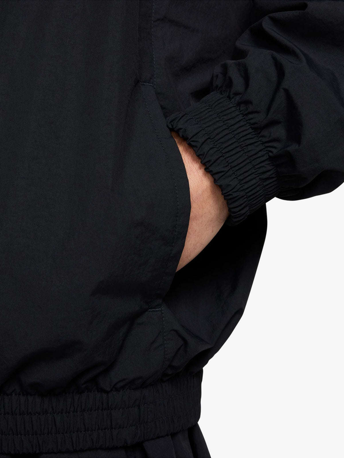 Nike Nike Club Men's Oversized Woven Track Jacket | Black/White