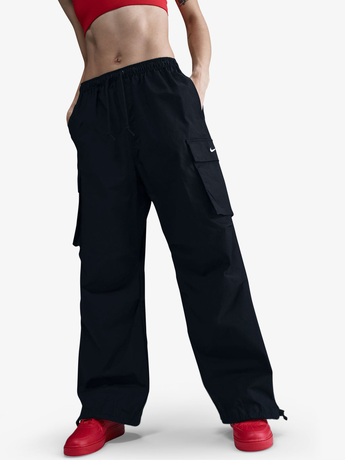 Nike Women's Cargo Pants | Black/White