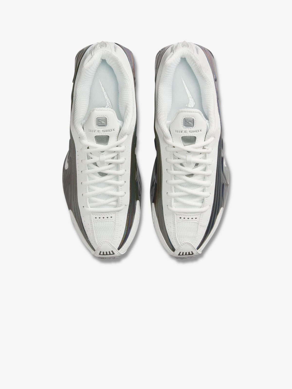 Nike Women's  Nike Shox R4 | SUMMIT WHITE/SUMMIT WHITE-HYDR