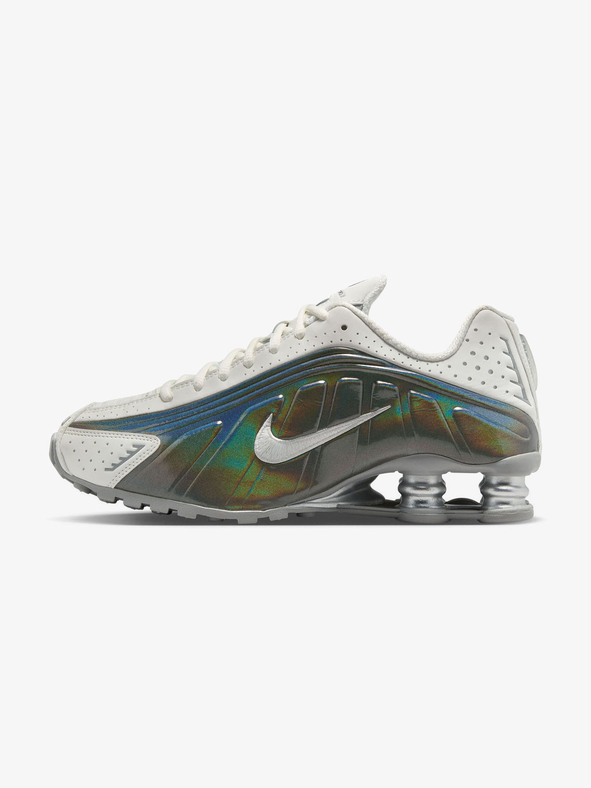 Nike Women's  Nike Shox R4 | SUMMIT WHITE/SUMMIT WHITE-HYDR