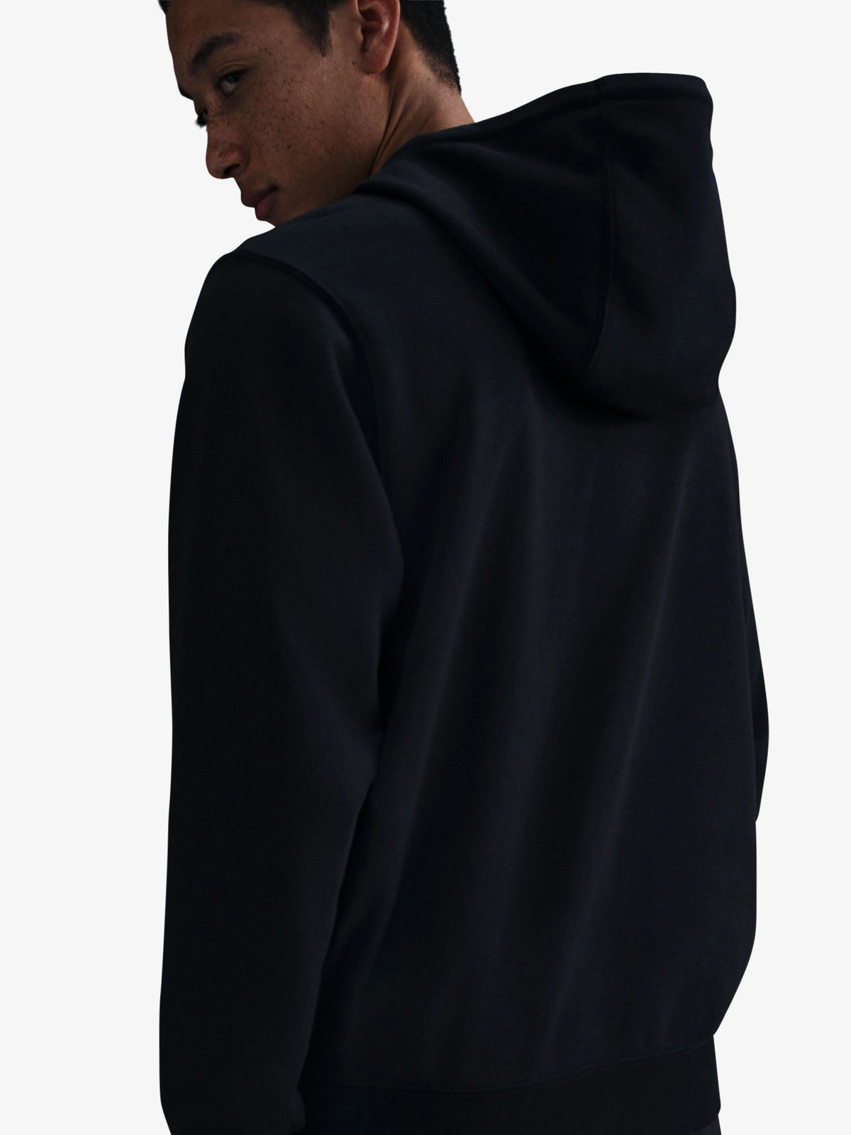 Nike Club Ft Hoodie Jacket | Black/Black