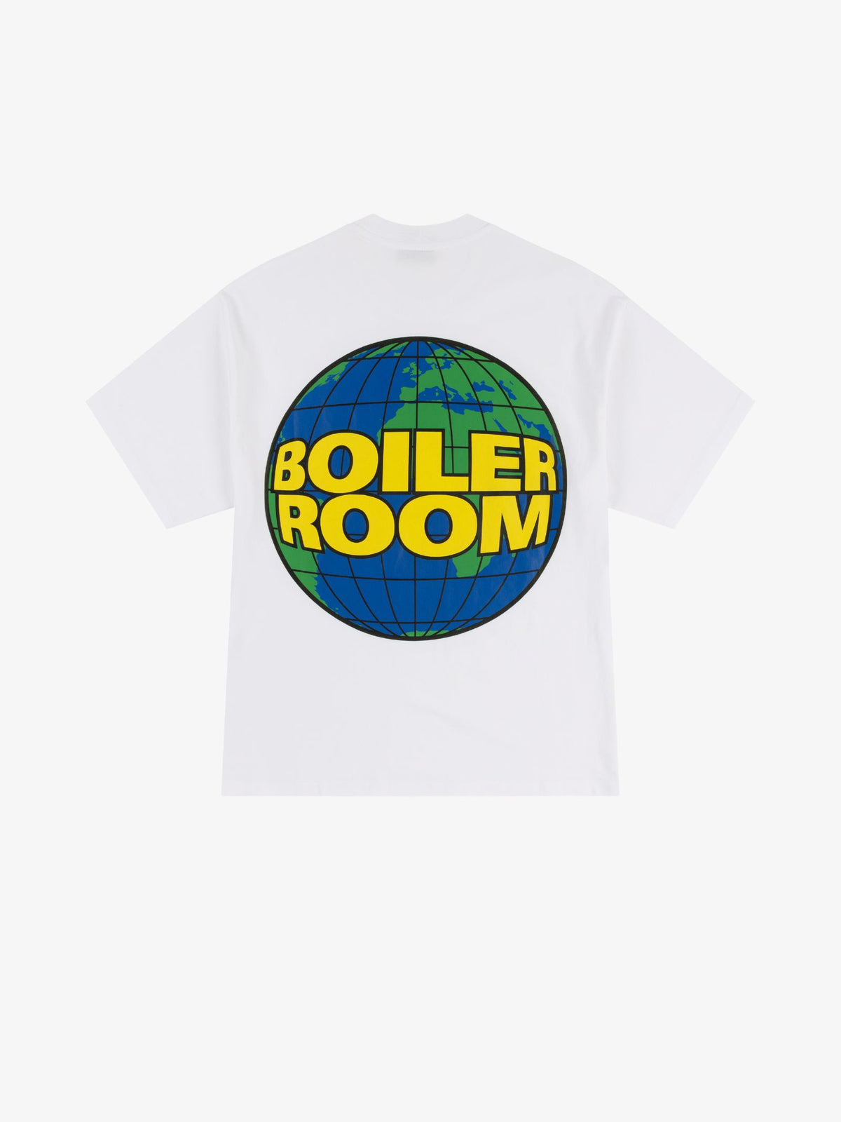 Boiler Room Globe Logo T-Shirt | White
