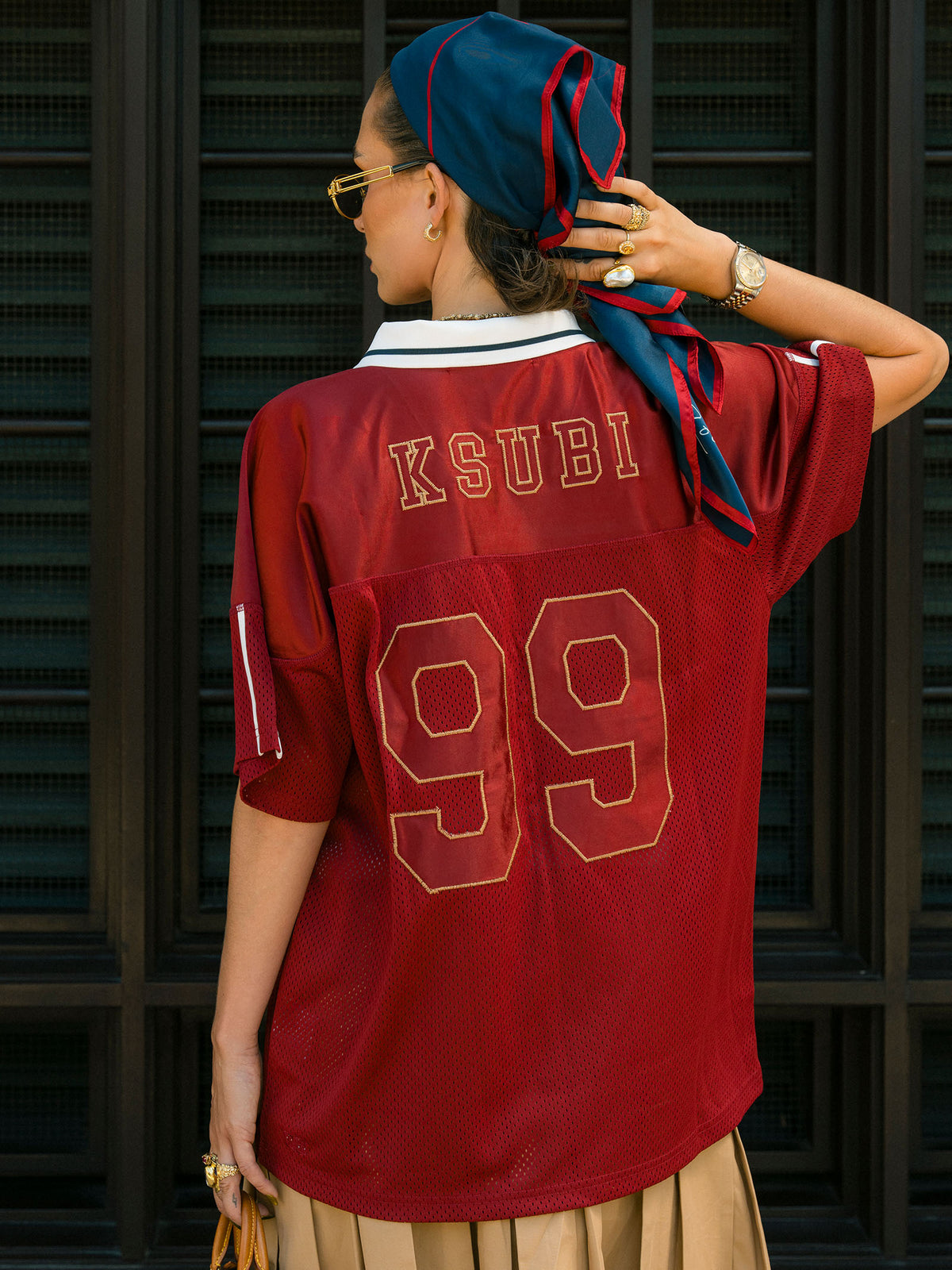 Ksubi LDN Boyfriend Short Sleeve Jersey | Garnet