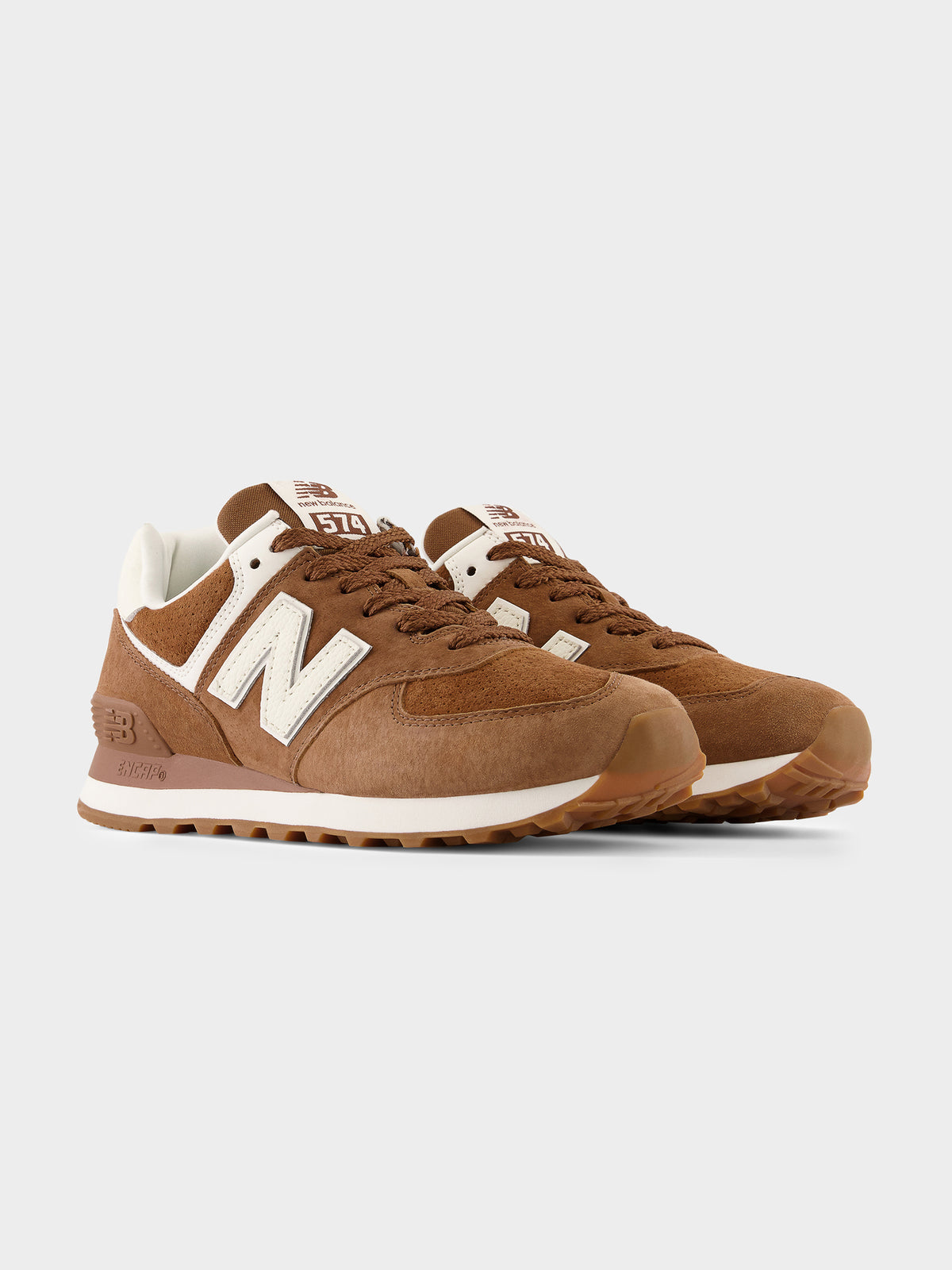 New Balance Unisex 574 Sneakers | Tan