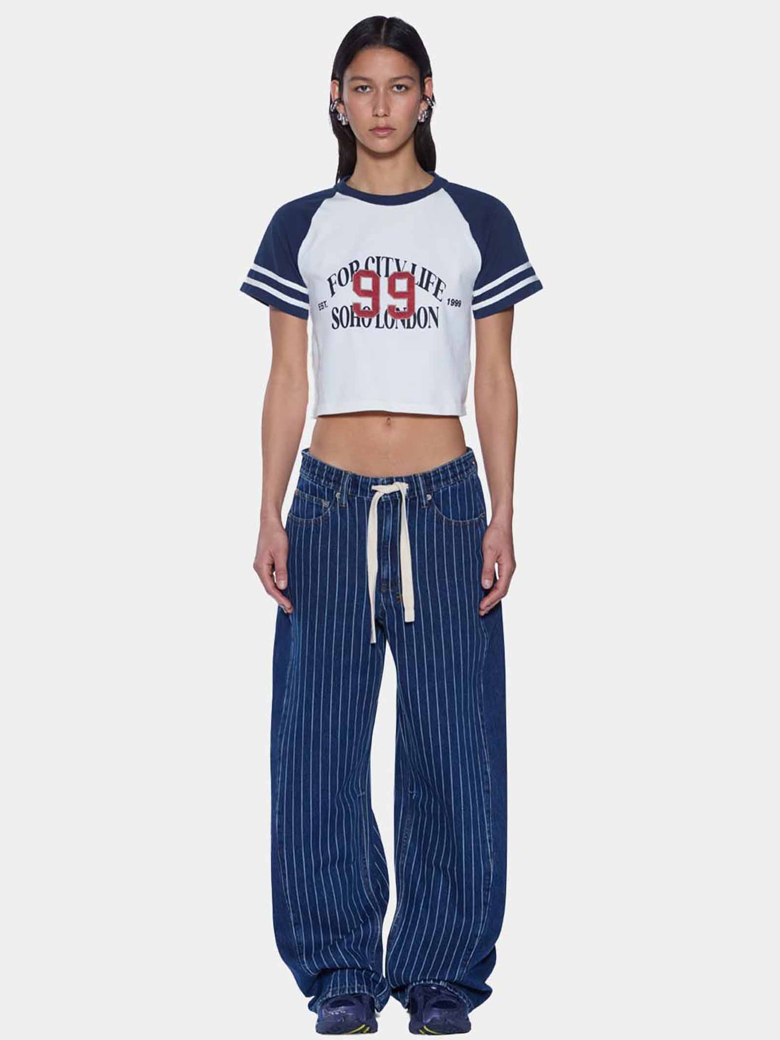 Raglan Boxy Short Sleeve Tee