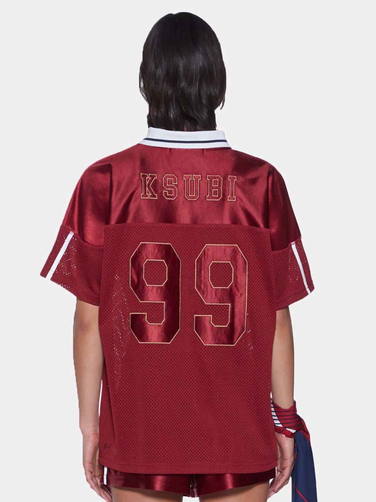 Ksubi LDN Boyfriend Short Sleeve Jersey | Garnet