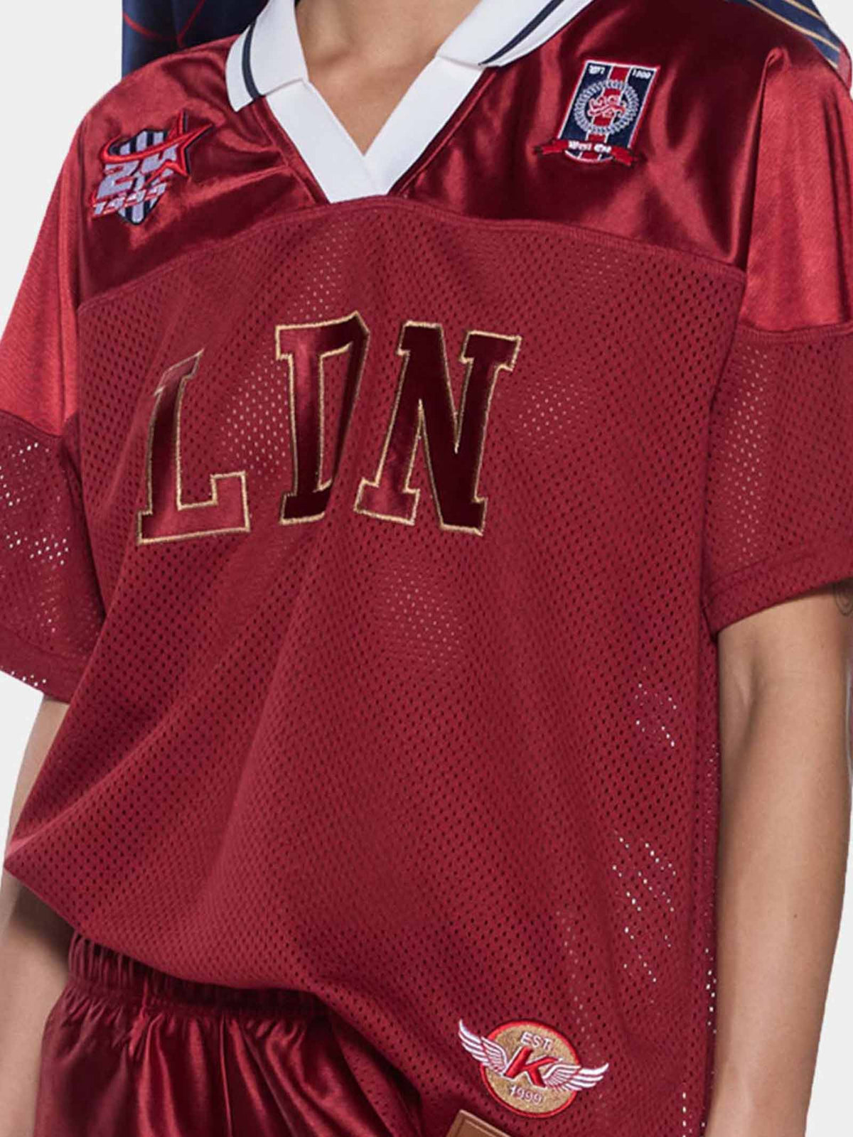 Ksubi LDN Boyfriend Short Sleeve Jersey | Garnet