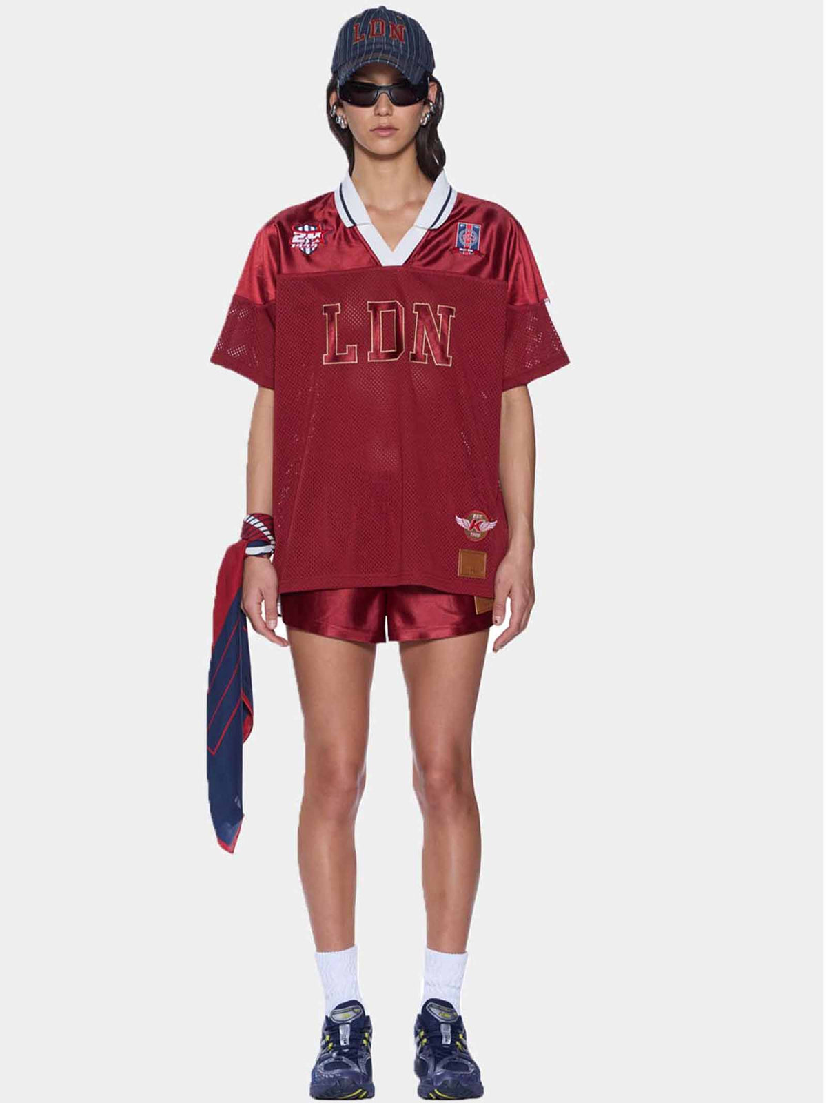 Ksubi LDN Boyfriend Short Sleeve Jersey | Garnet