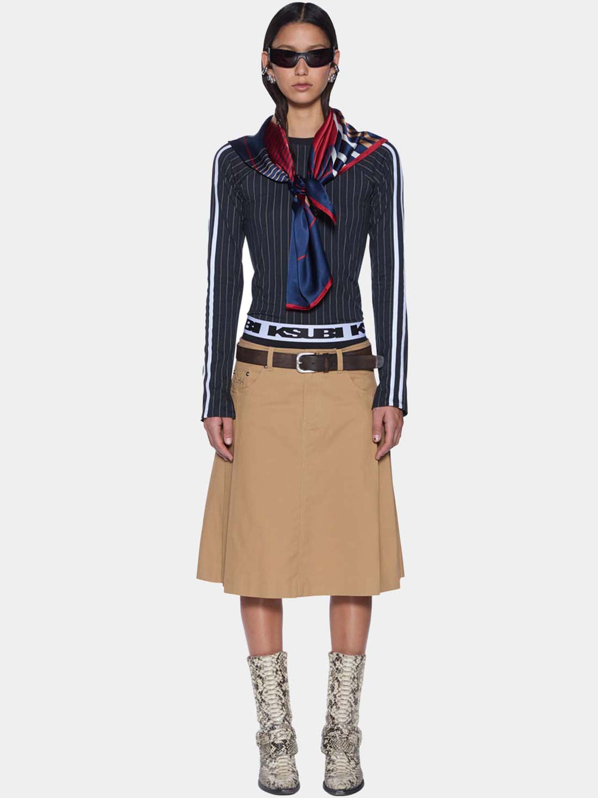 Ksubi Trinity Kilt | TAN