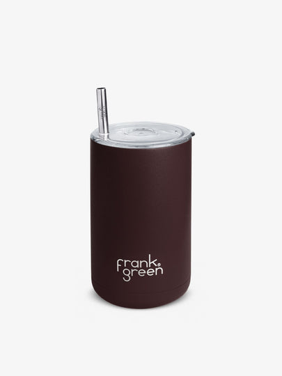 Iced Coffee Cup With Straw