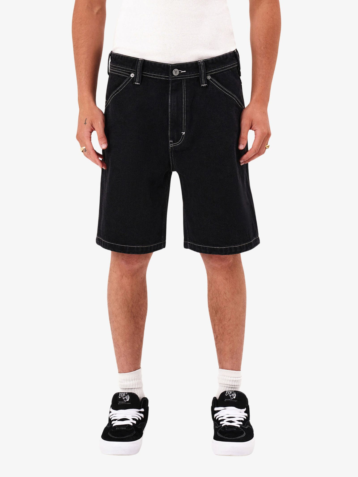 Abrand A5 Baggy Short Lance | Washed Black