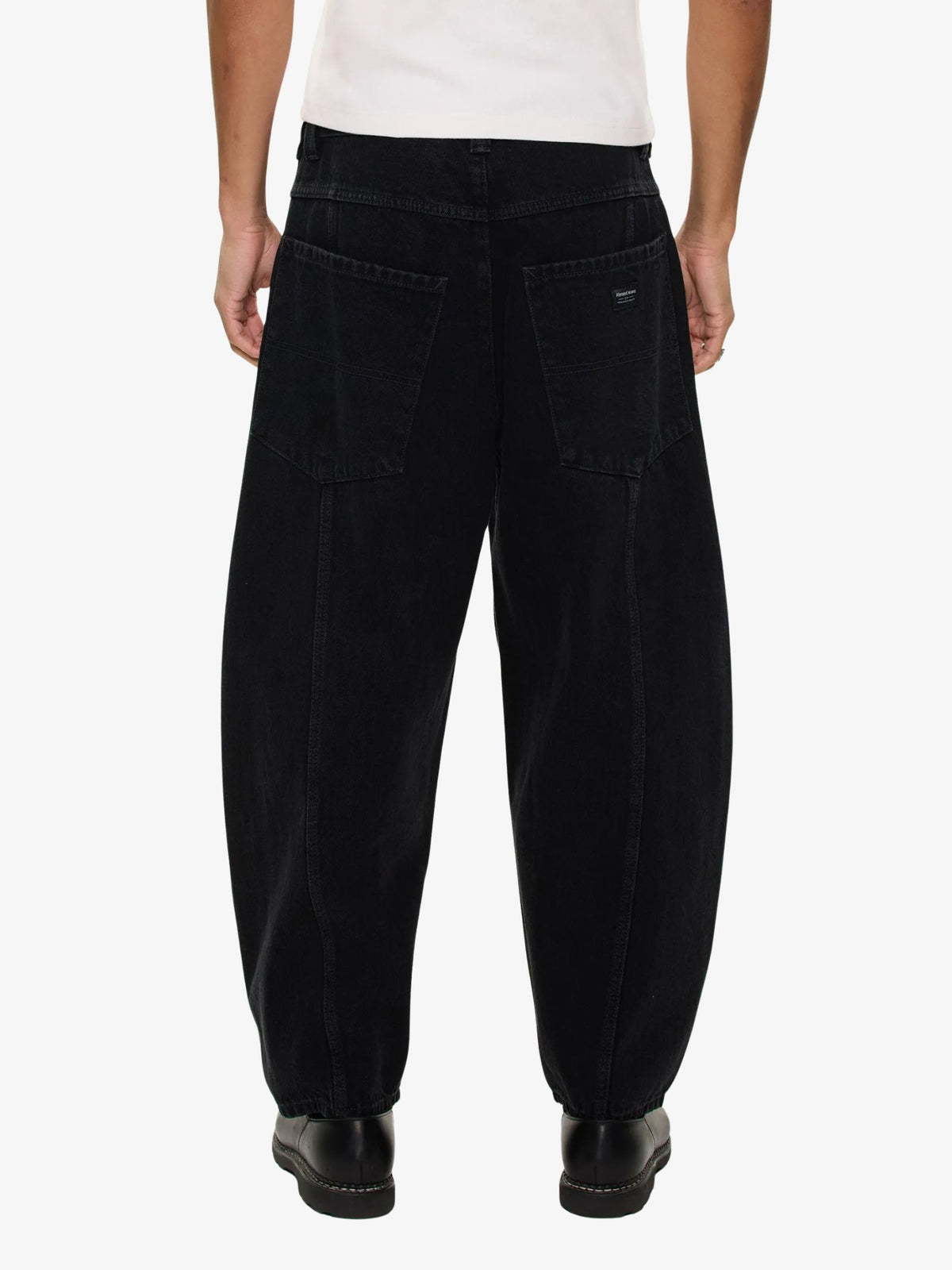 Abrand A6 Big Cocoon Skyler Jeans | WASHED BLACK