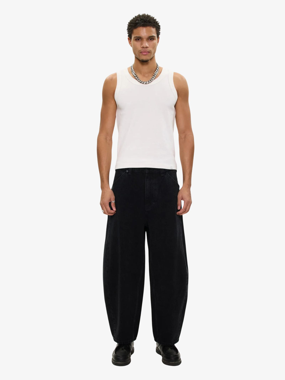 Abrand A6 Big Cocoon Skyler Jeans | WASHED BLACK