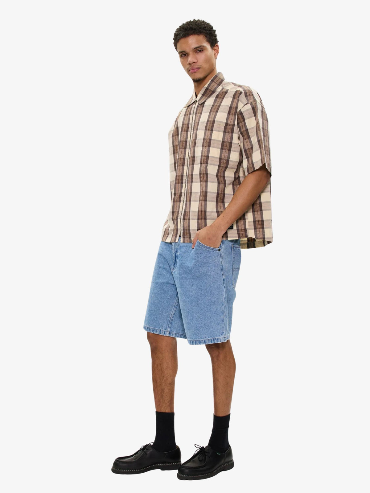 Abrand Bobby Zip Shirt | Bark Check