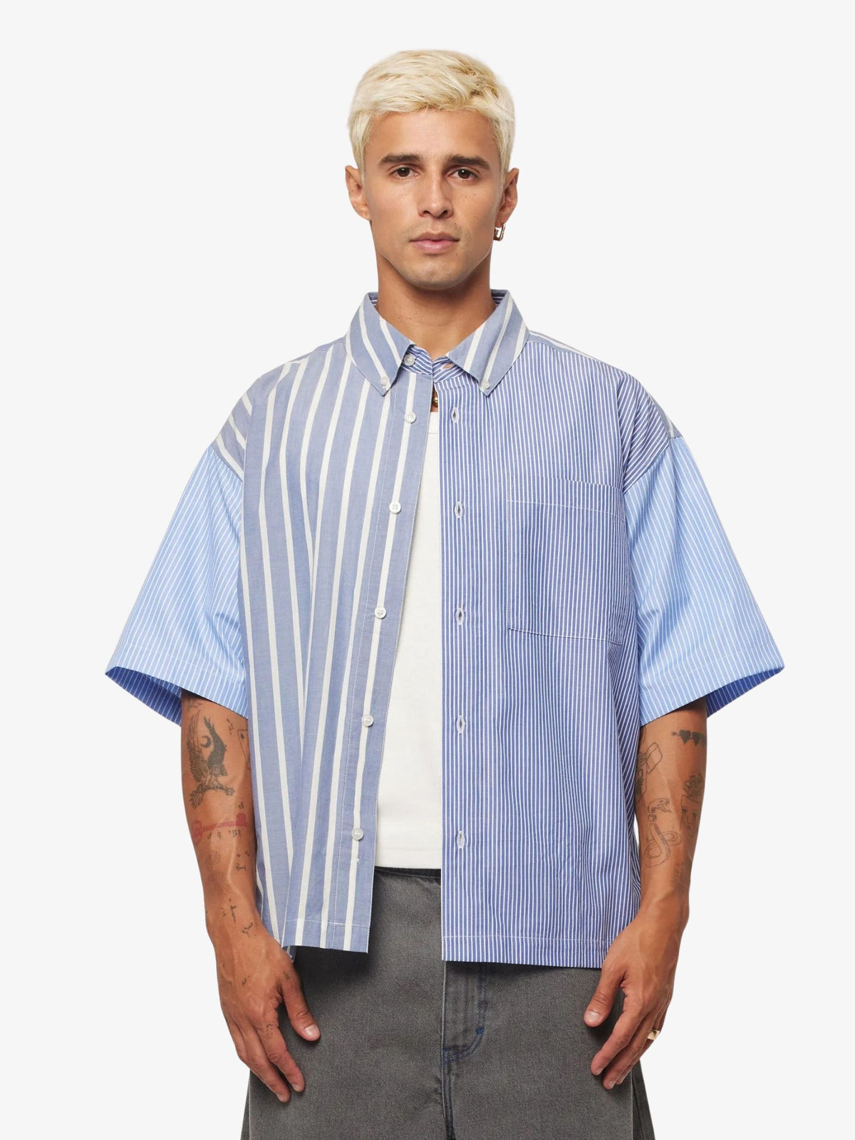 Abrand Bobby Mixmaster Shirt | Business Blue