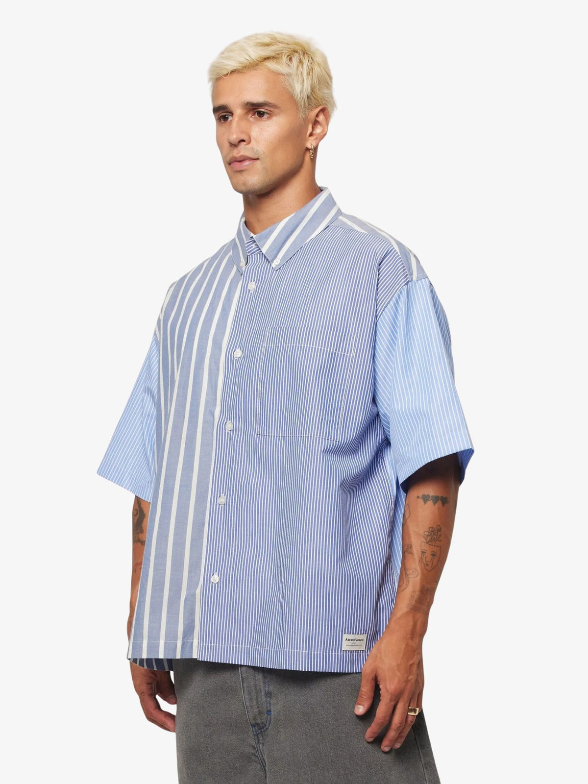 Abrand Bobby Mixmaster Shirt | Business Blue