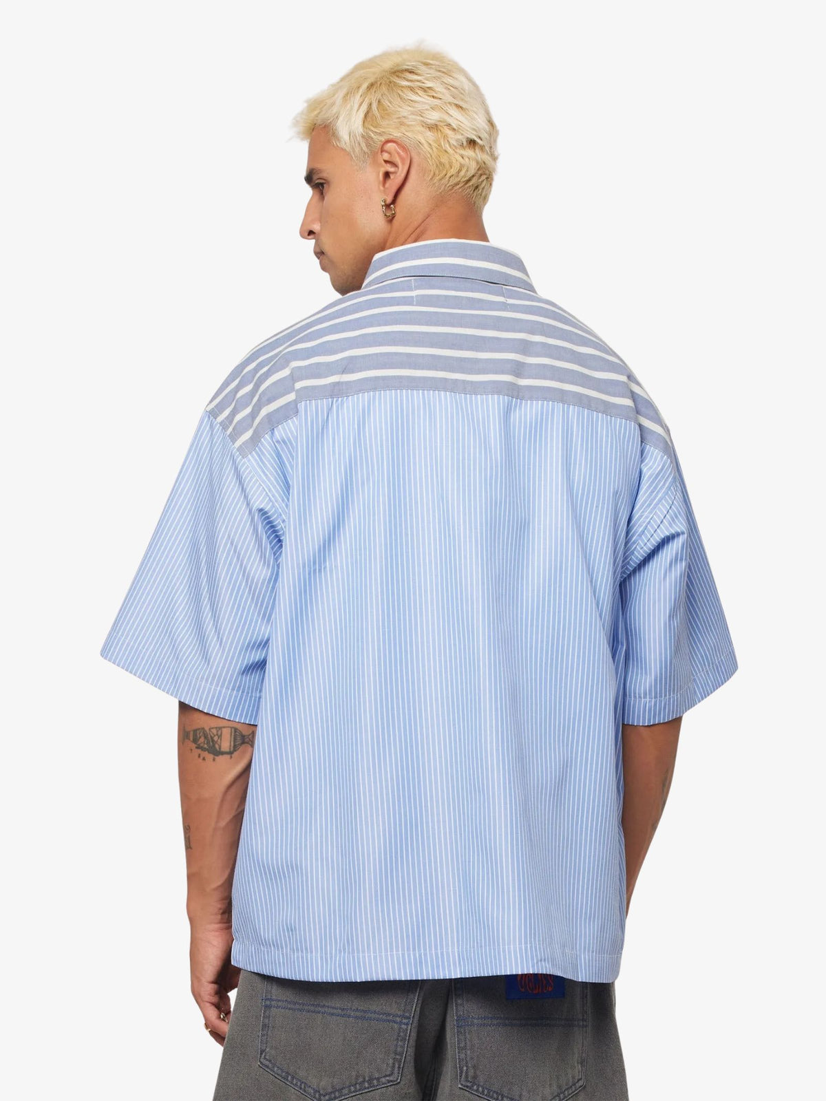 Abrand Bobby Mixmaster Shirt | Business Blue