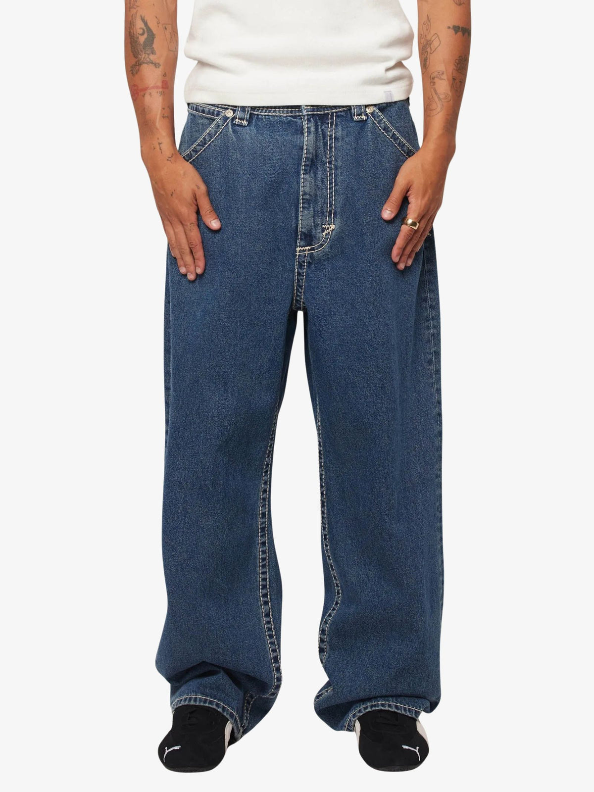 Abrand A6 Big Stitch Jeans | Rio