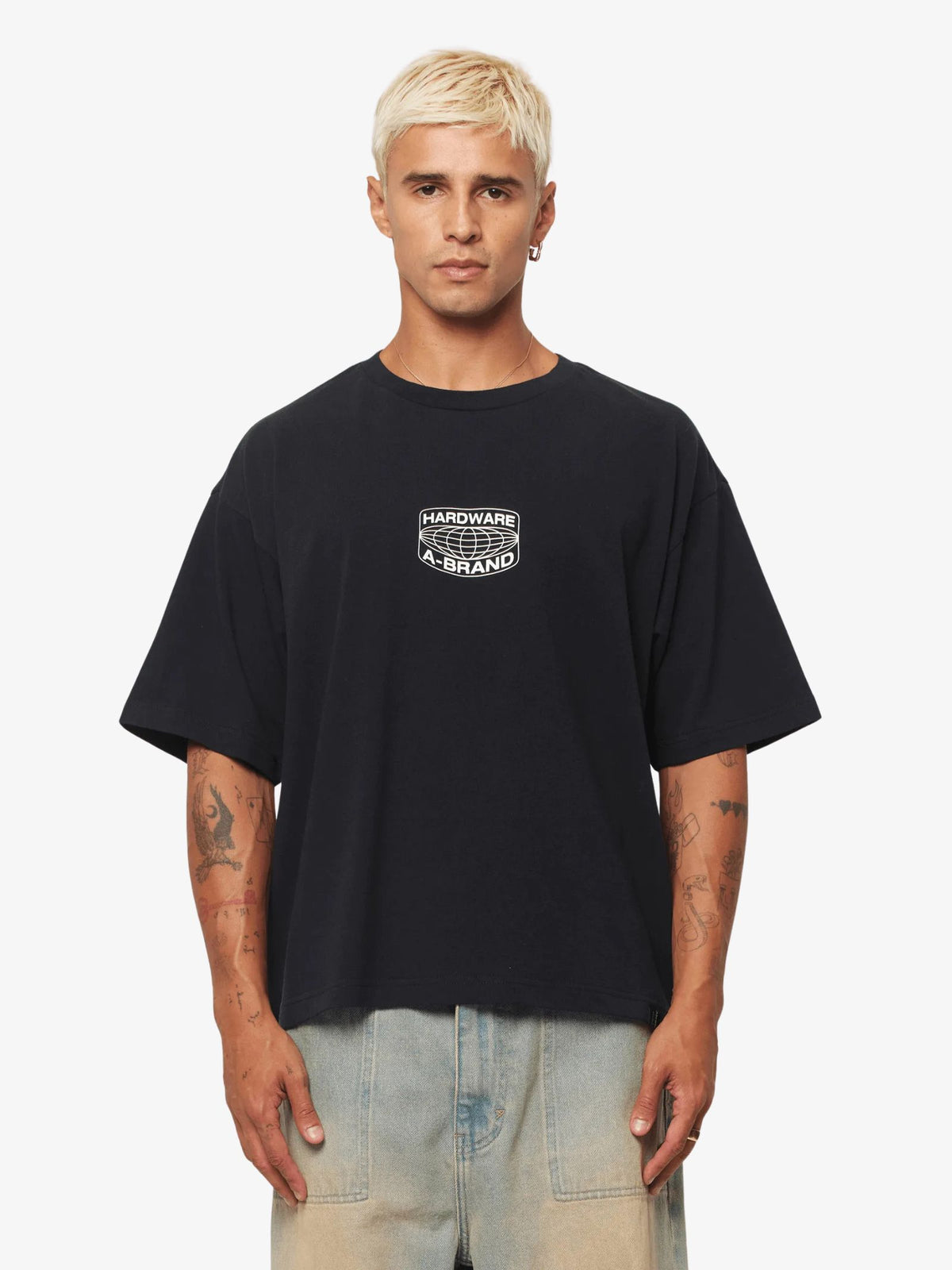 Abrand Geo Systems Tee | Black