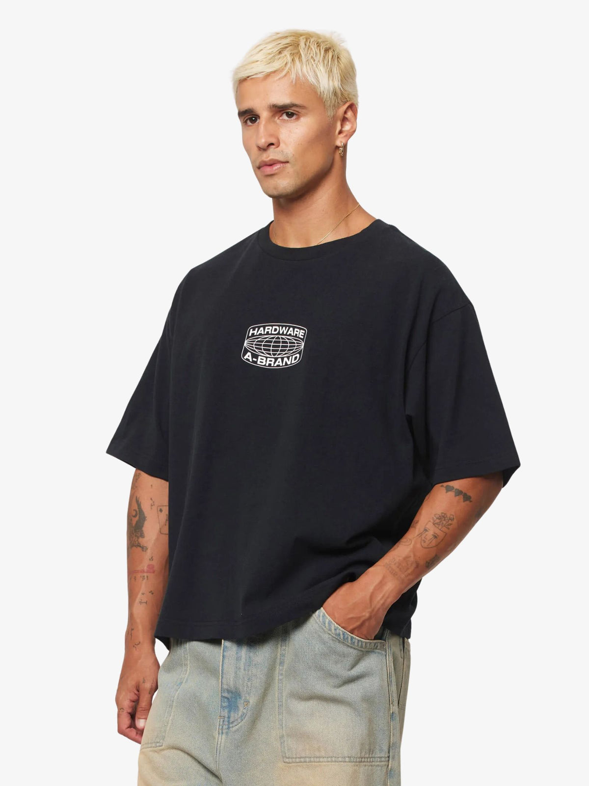 Abrand Geo Systems Tee | Black