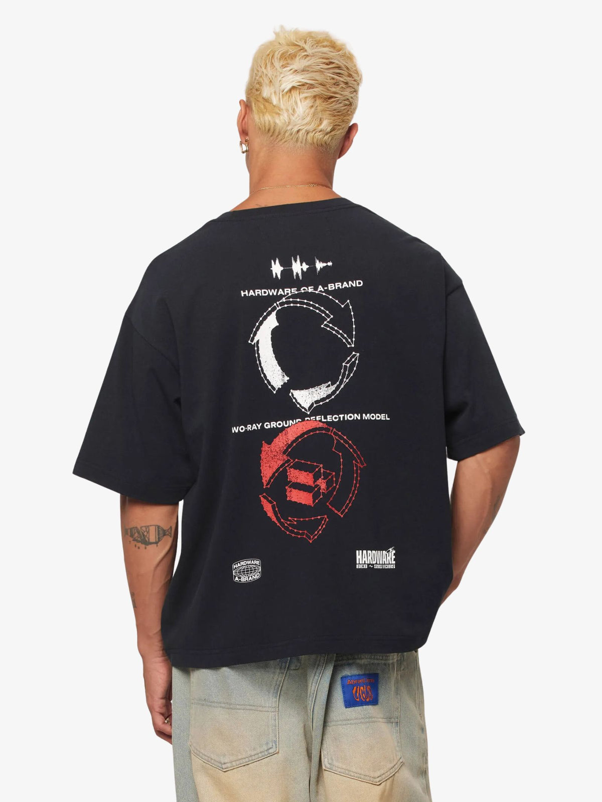 Abrand Geo Systems Tee | Black