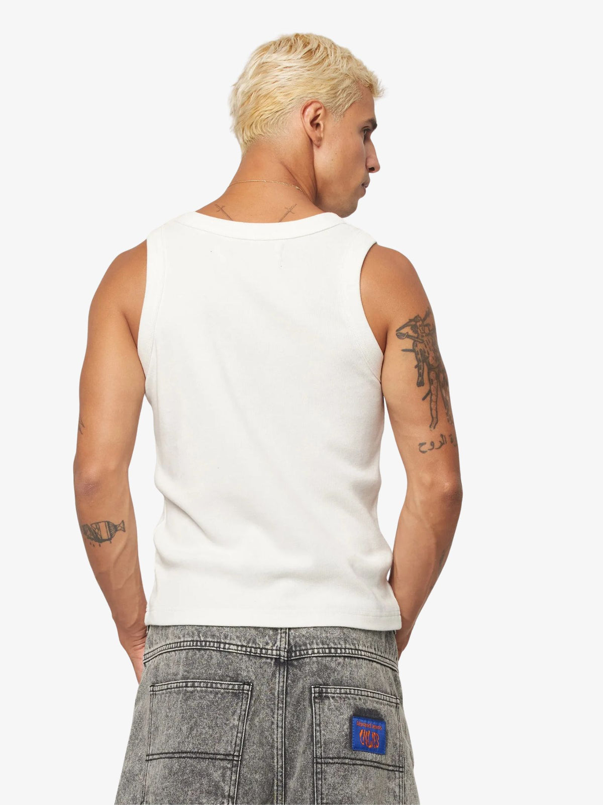Abrand Troye Tank | White Sand