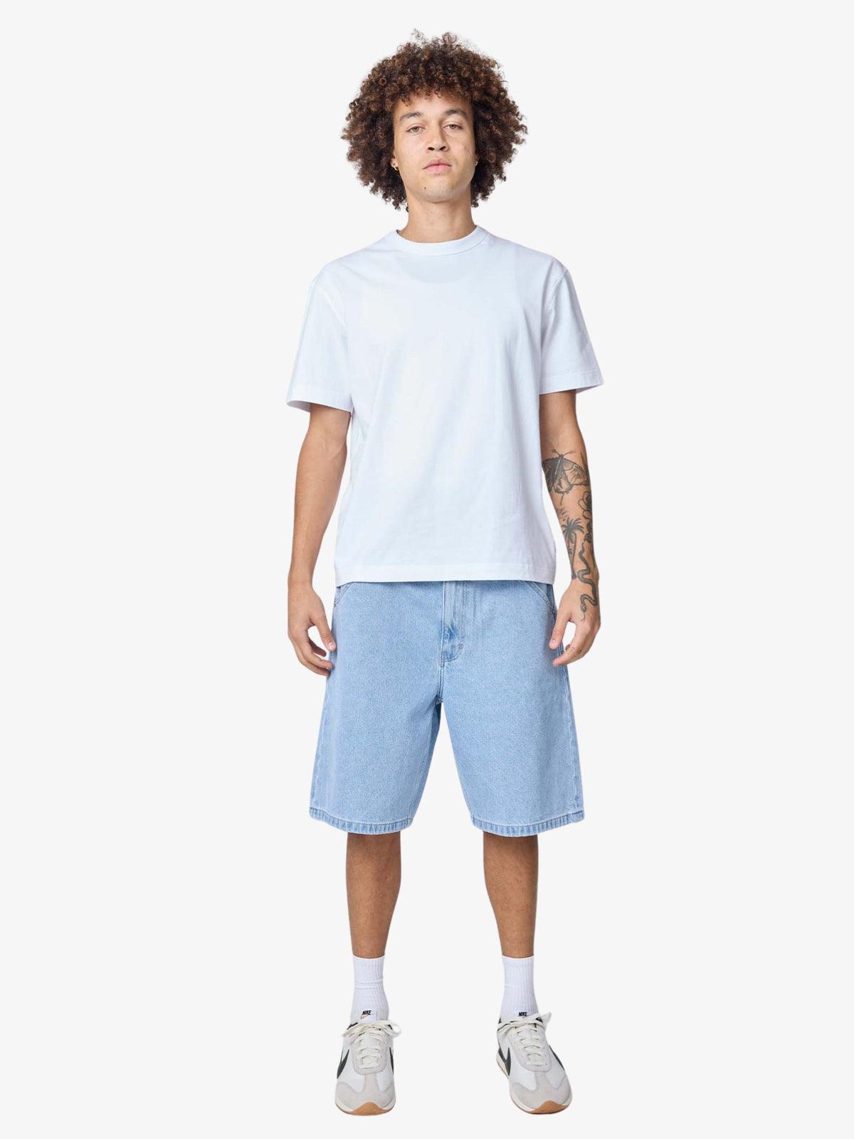 Abrand A5 Baggy Shorts Kevin | Light Denim