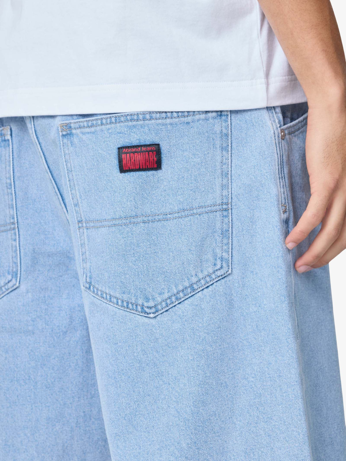 Abrand A5 Baggy Shorts Kevin | Light Denim