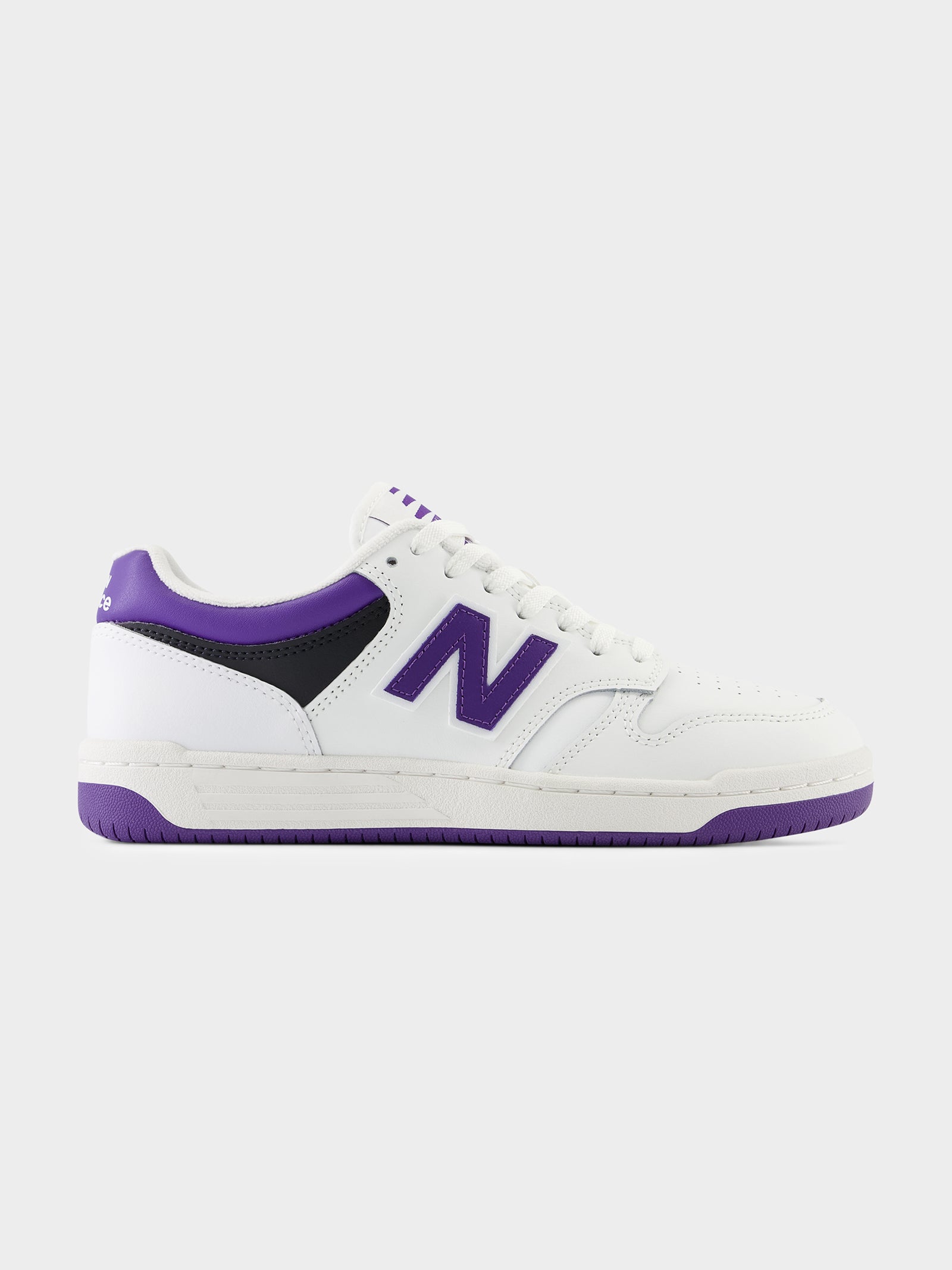 Unisex 480 Sneakers in White & Purple