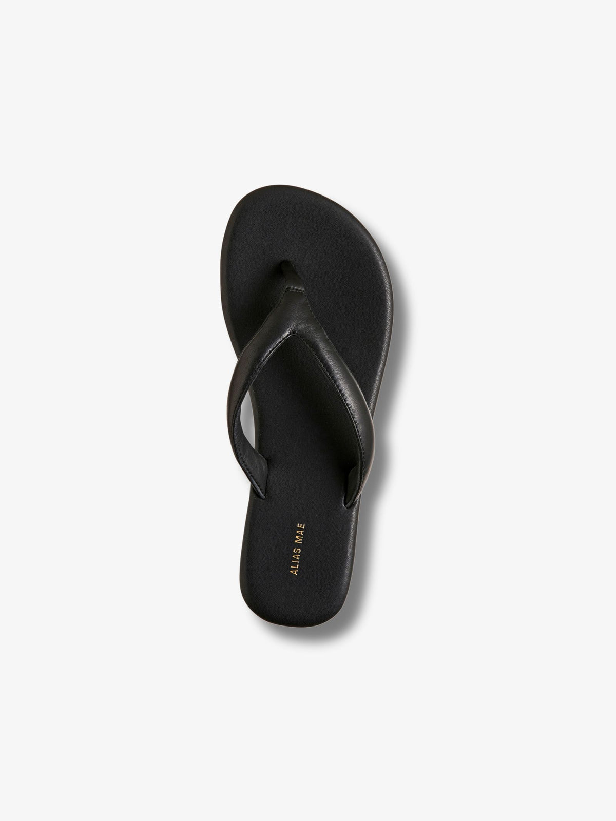 Alias Mae Henna Flats | BLACK LEATHER