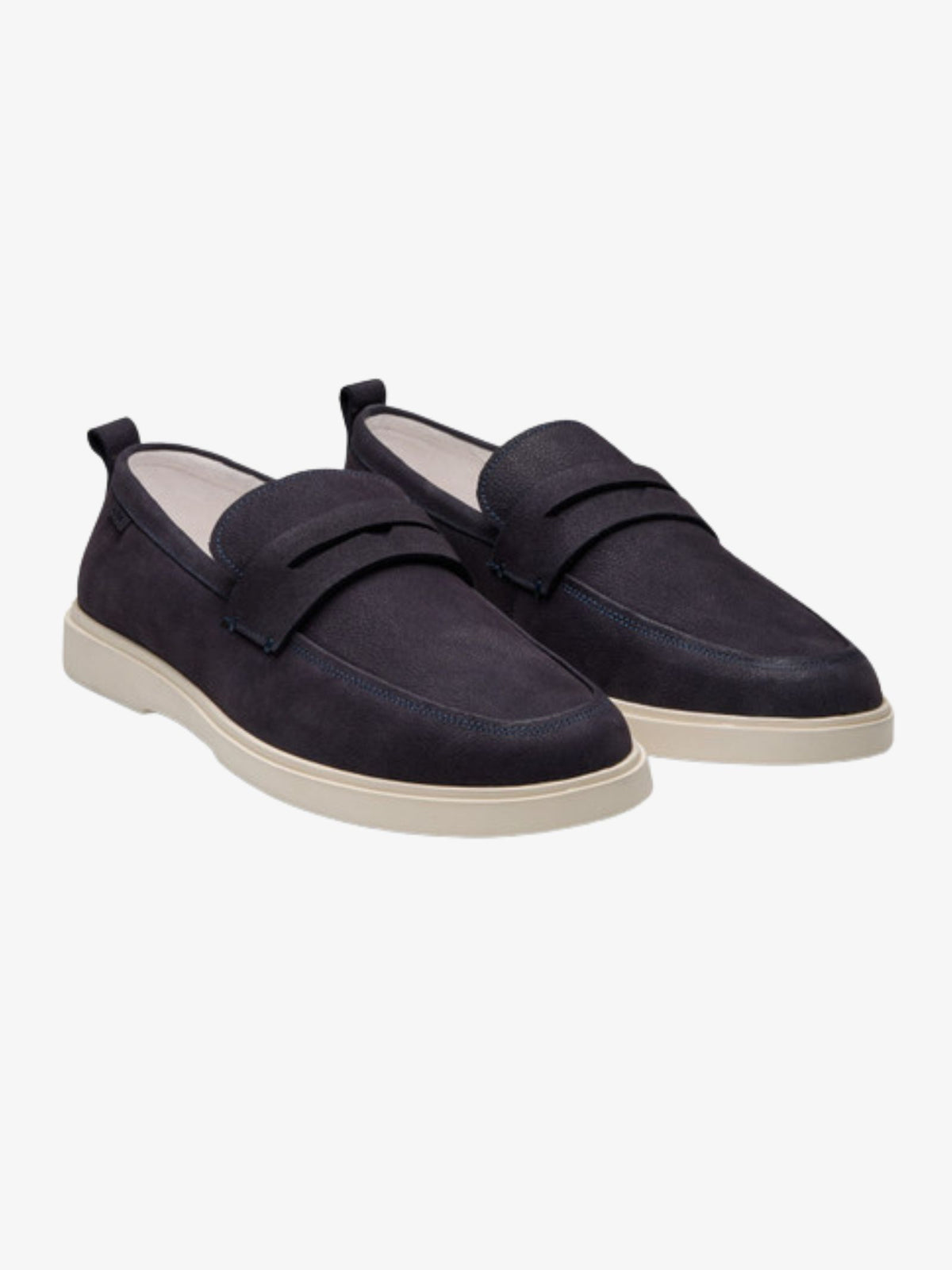 Aquila Breeze Sand Loafers | Navy