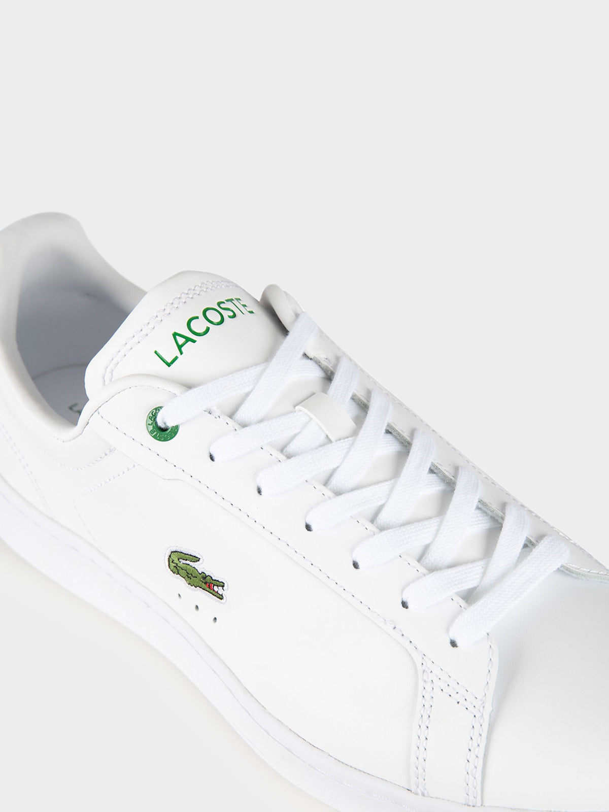Lacoste Mens Carnaby Pro 223 Sneakers | White/Green