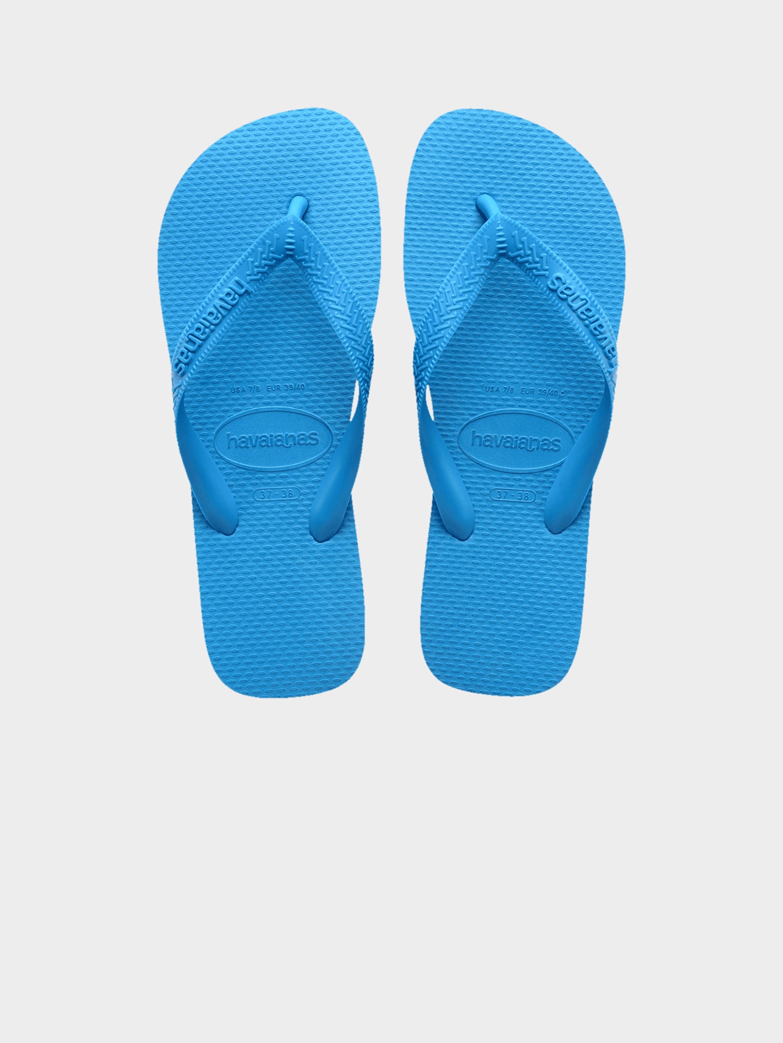 Unisex Top Thongs in Turquoise