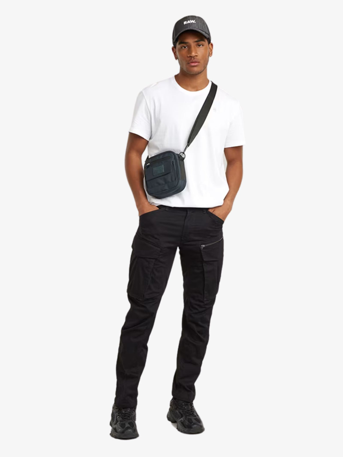 G-Star Rovic Zip 3D Regular Tapered Pants | Dark Black