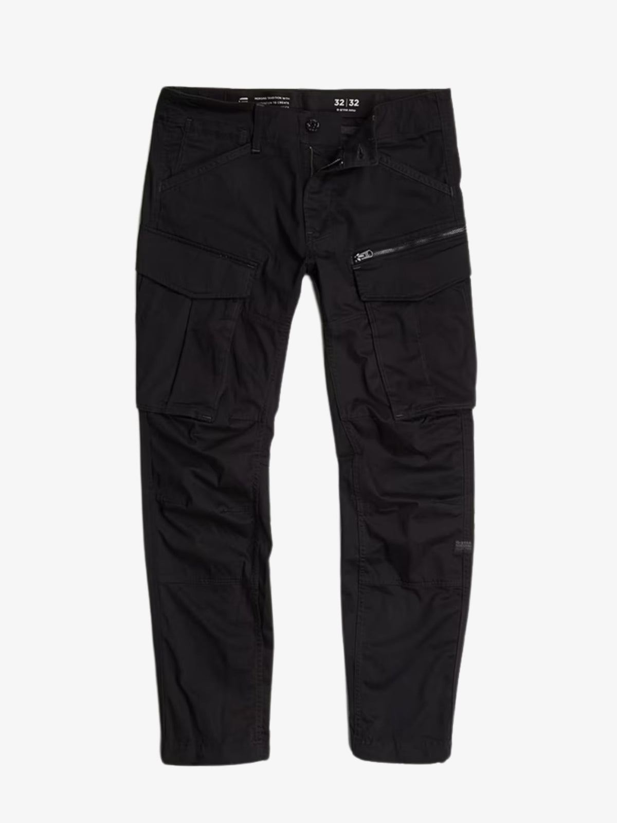 G-Star Rovic Zip 3D Regular Tapered Pants | Dark Black