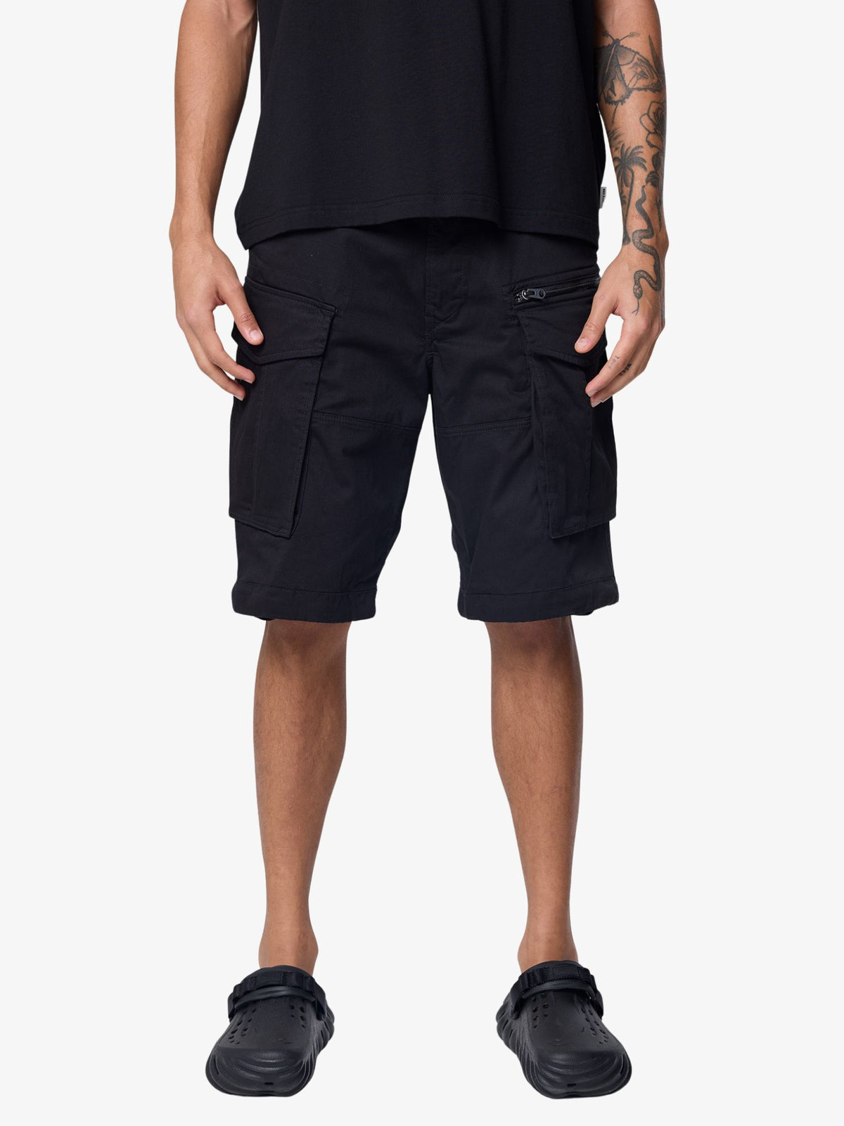 G-Star Rovic Zip Relaxed Shorts | Black