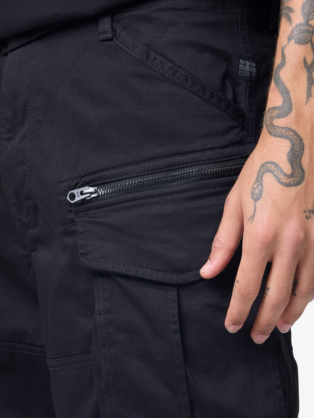 G-Star Rovic Zip Relaxed Shorts | Black
