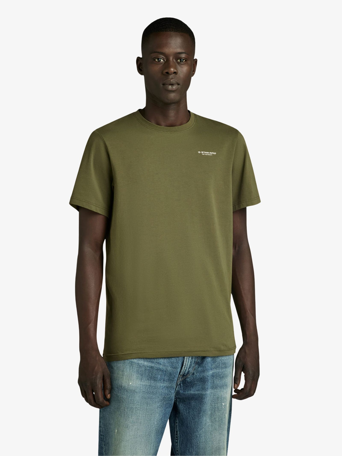 G-Star Slim Base R T-shirt | Shadow Olive