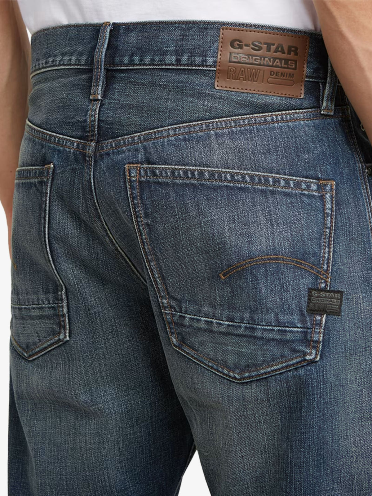 G-Star Dakota Regular Straight Jeans | Antique Blue Creek