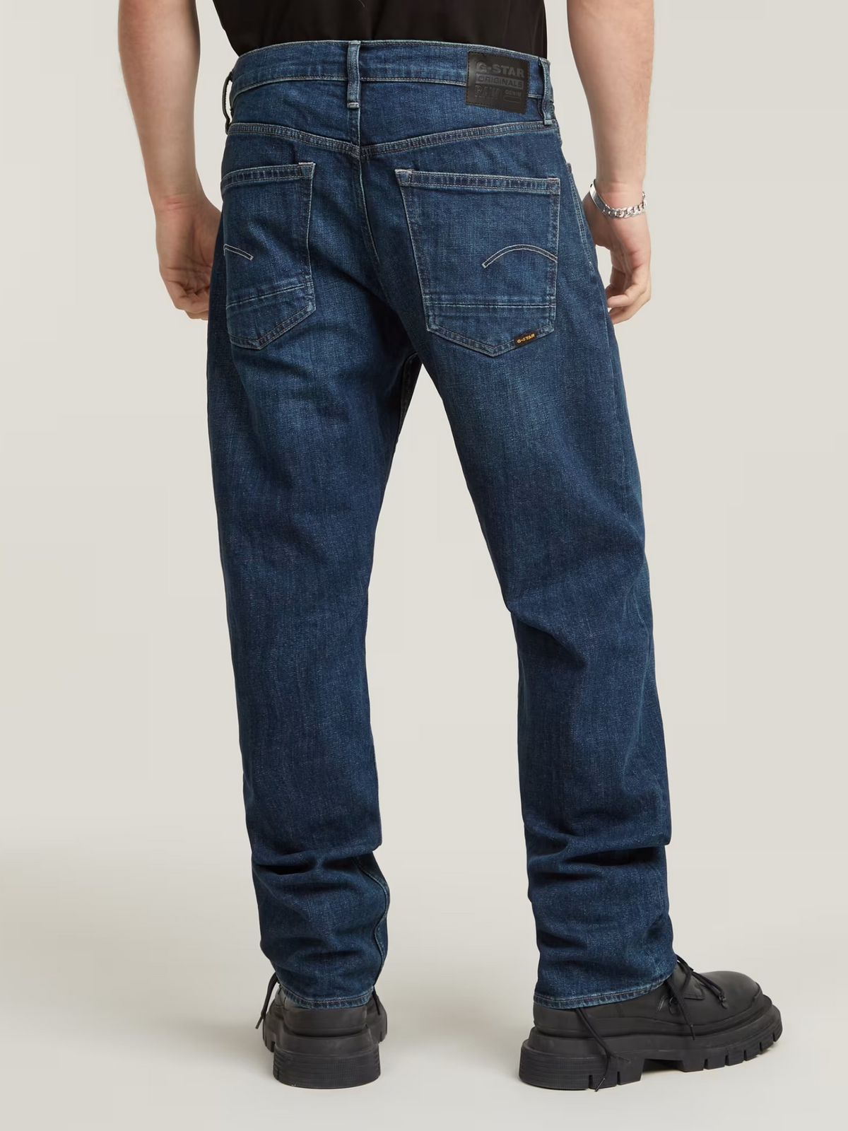 G-Star Dakota Regular Straight Jeans | Worn In Sentry Blue
