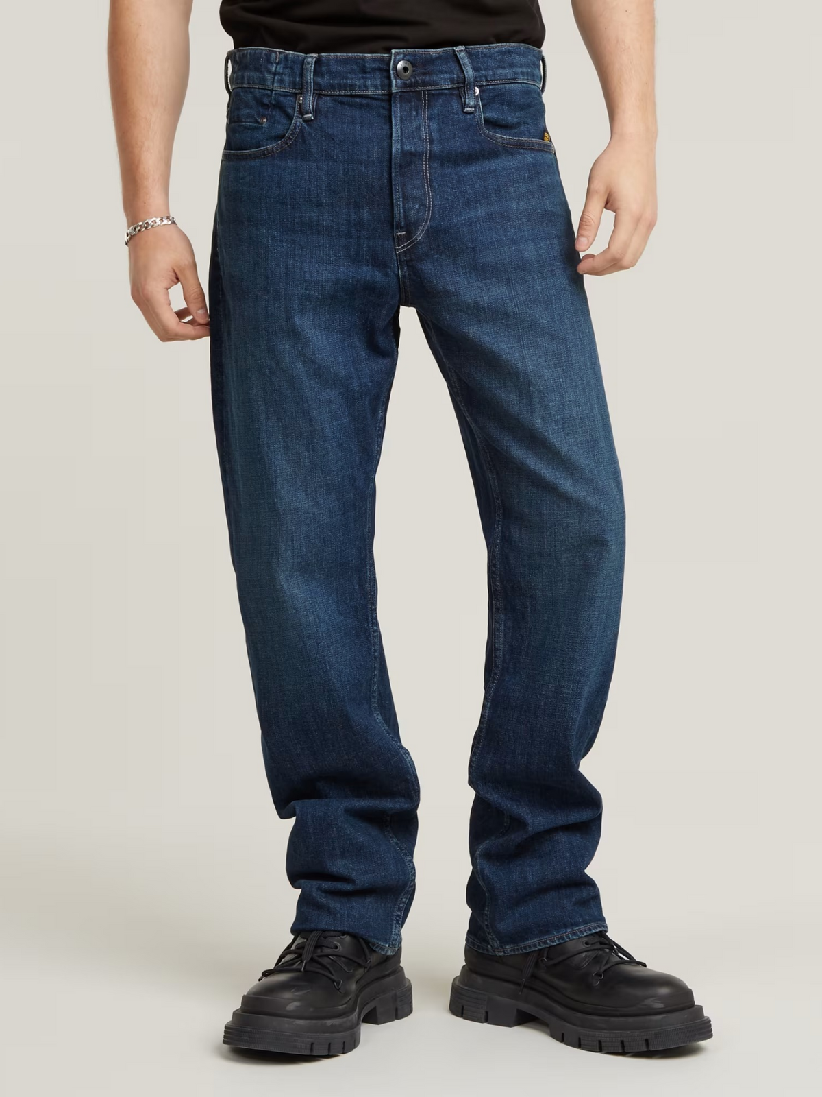 G-Star Dakota Regular Straight Jeans | Worn In Sentry Blue